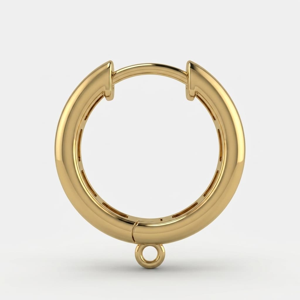 Seri 3 · 4mm Kalınlık altın küpe